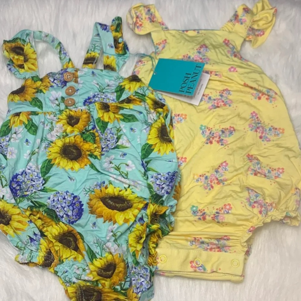 Posh Peanut bubble romper